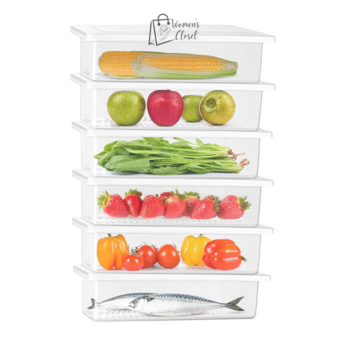 freezer storage container 6 Pack with fruit item