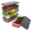 fridge neat and organized with this 1200 ML Fridge & Freezer Storage Containers Set