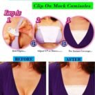 Deep Neck Cleavage Cover Before After